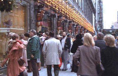 Shopping in Manhattan
